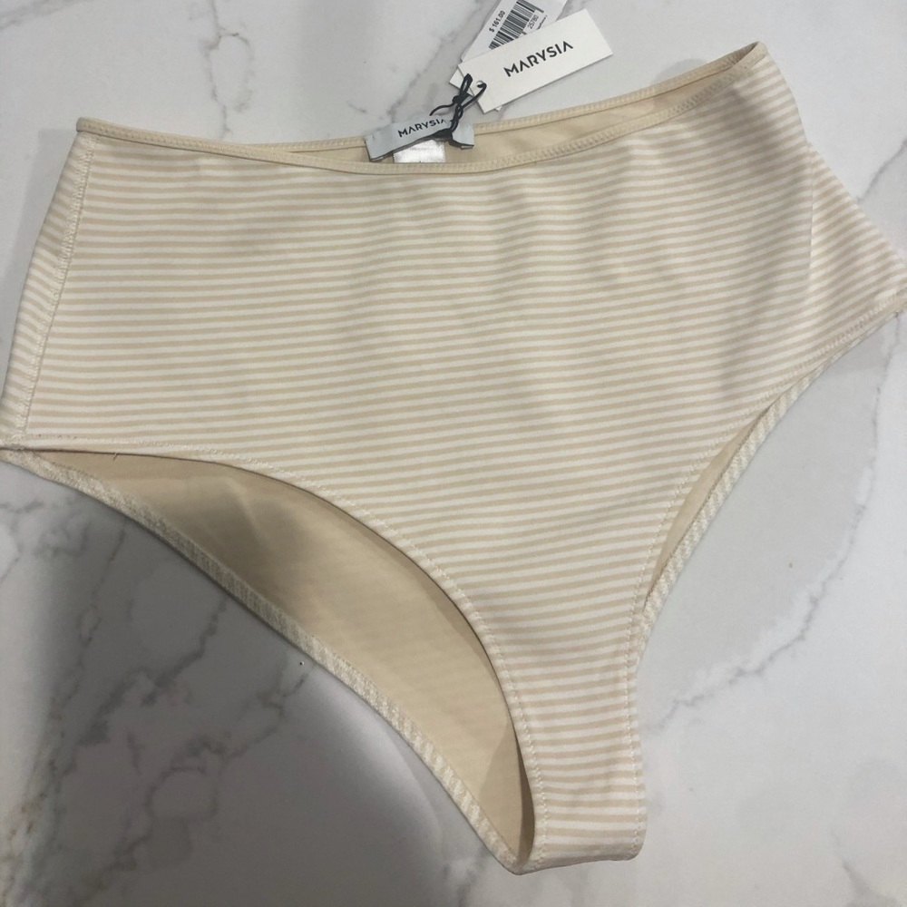 NWT Marysia Swim L Reversible Tarpum Bay Bottoms